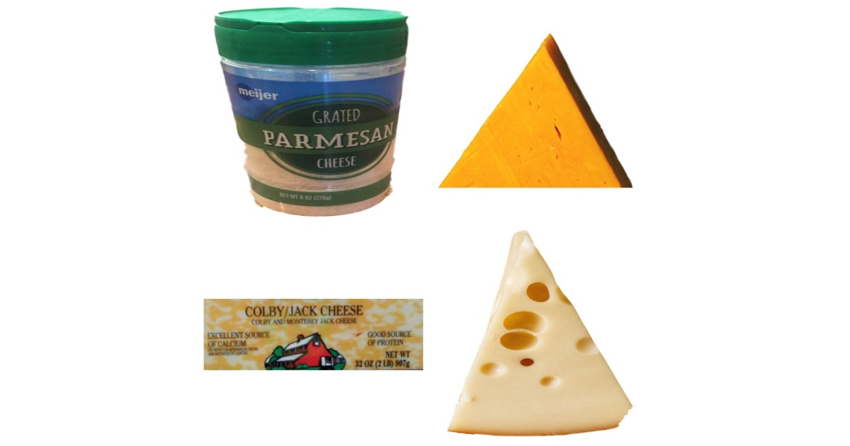 Which cheese has the most calories?