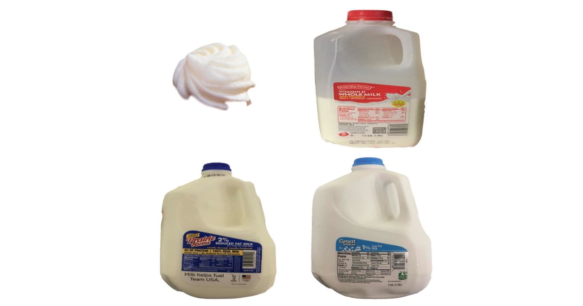 Which dairy products have the most vitamin D?