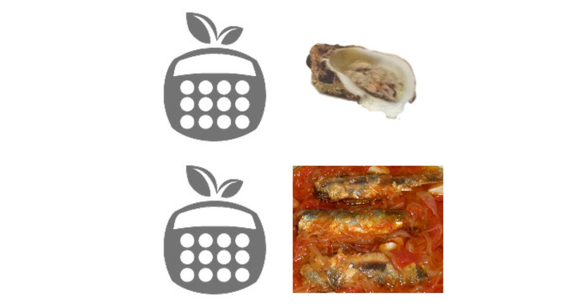 Which seafood has the most iron?